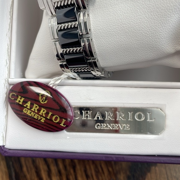 Charriol Black and Silver 25th anniversary unused watch - Picture 6 of 16